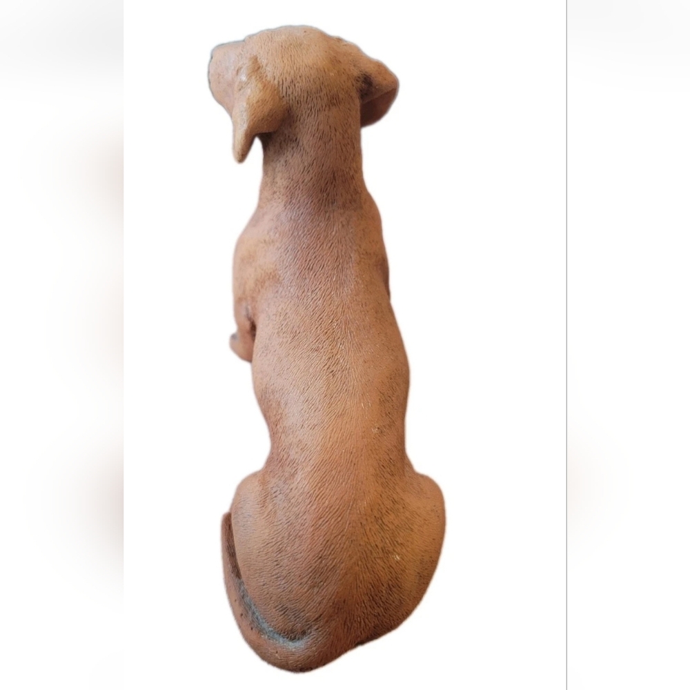 Vintage Daschund Weiner Dog Sitting Figurine Castagna Italy 1988 5.5 Inches - Picture 6 of 6